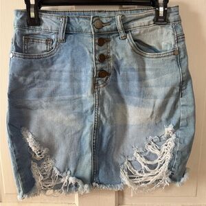 Windsor Jean Skirt